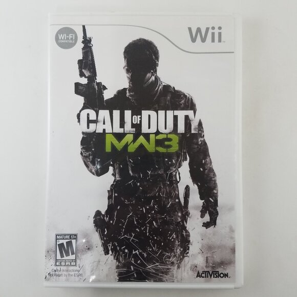 Call of Duty Modern Warfare 3 (Nintendo Wii, 2011) Complete + Manual Tested - Picture 2 of 7